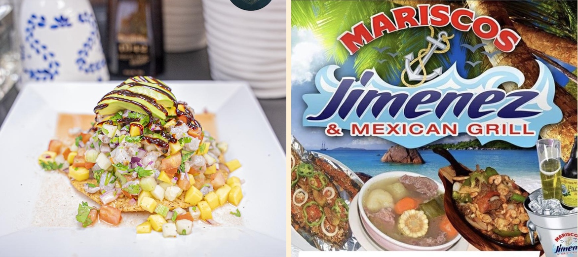 Mariscos Jimenez Menu